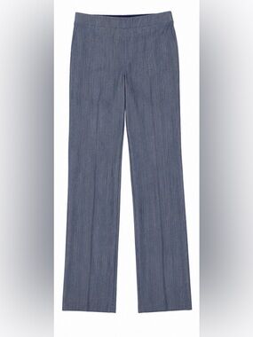 Women’s Wide-Leg Dress Pants in Slate Blue